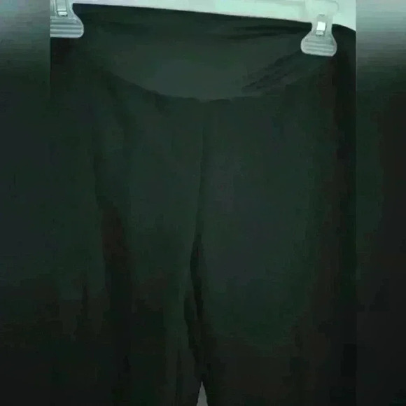 LOFT | Black Maternity Stretchy  Straight Leg Pants Size 2 and 18 - Picture 2 of 5